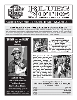 Blues Notes March 2012