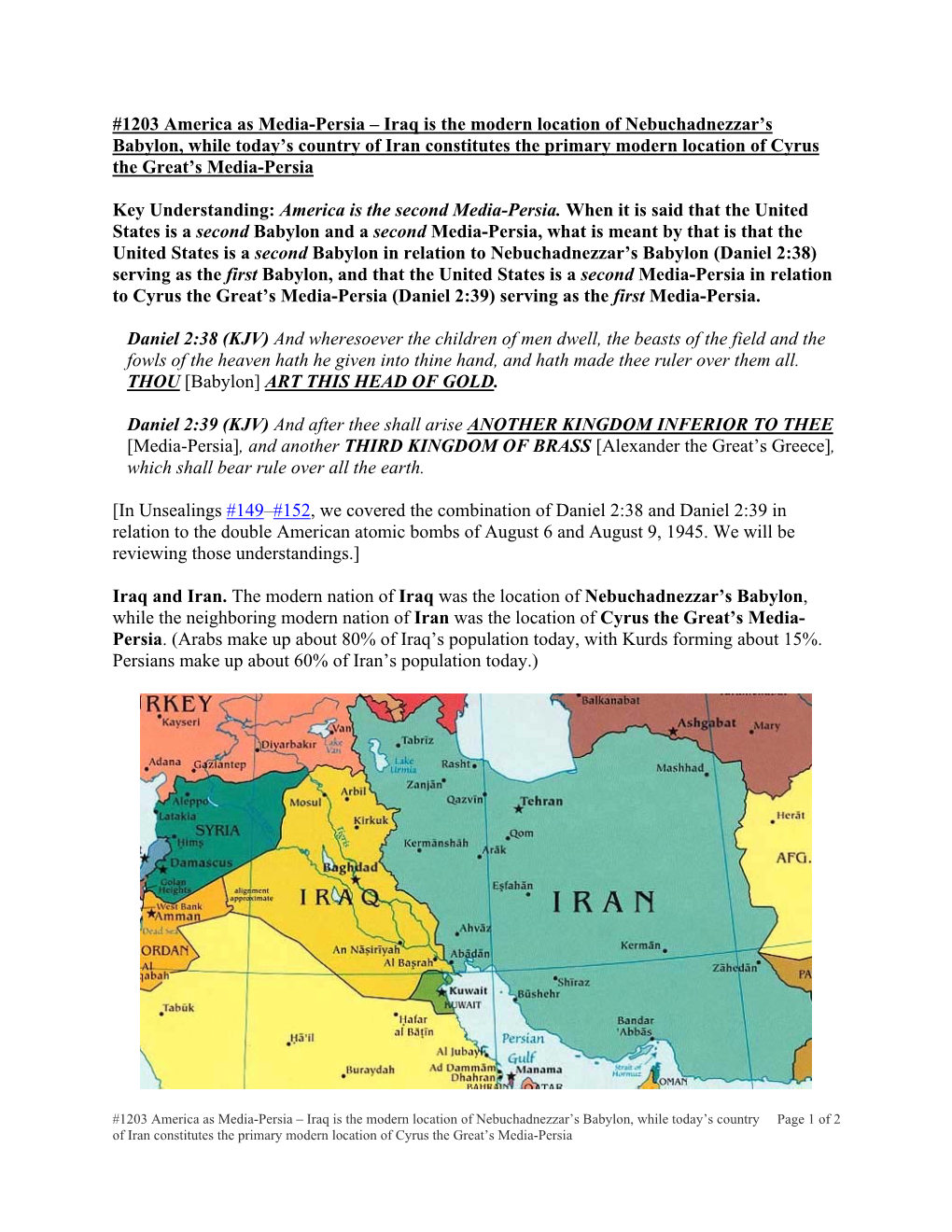 1203 America As Media-Persia – Iraq Is