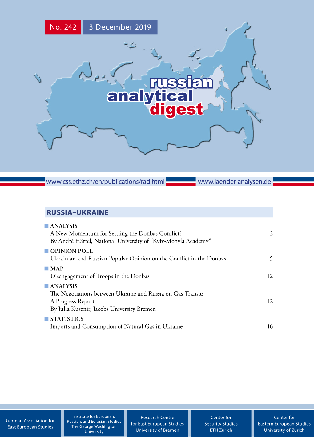 Analytical Digest Russian