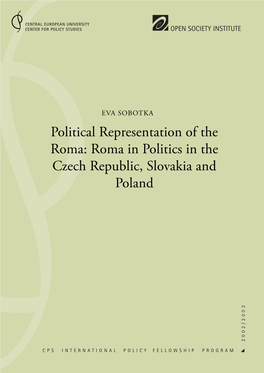 Political Representation of Roma