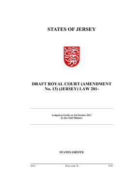 (Jersey) Law 201