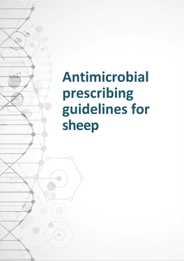 Antimicrobial Prescribing Guidelines for Sheep