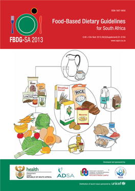 South African Food-Based Dietary Guidelines