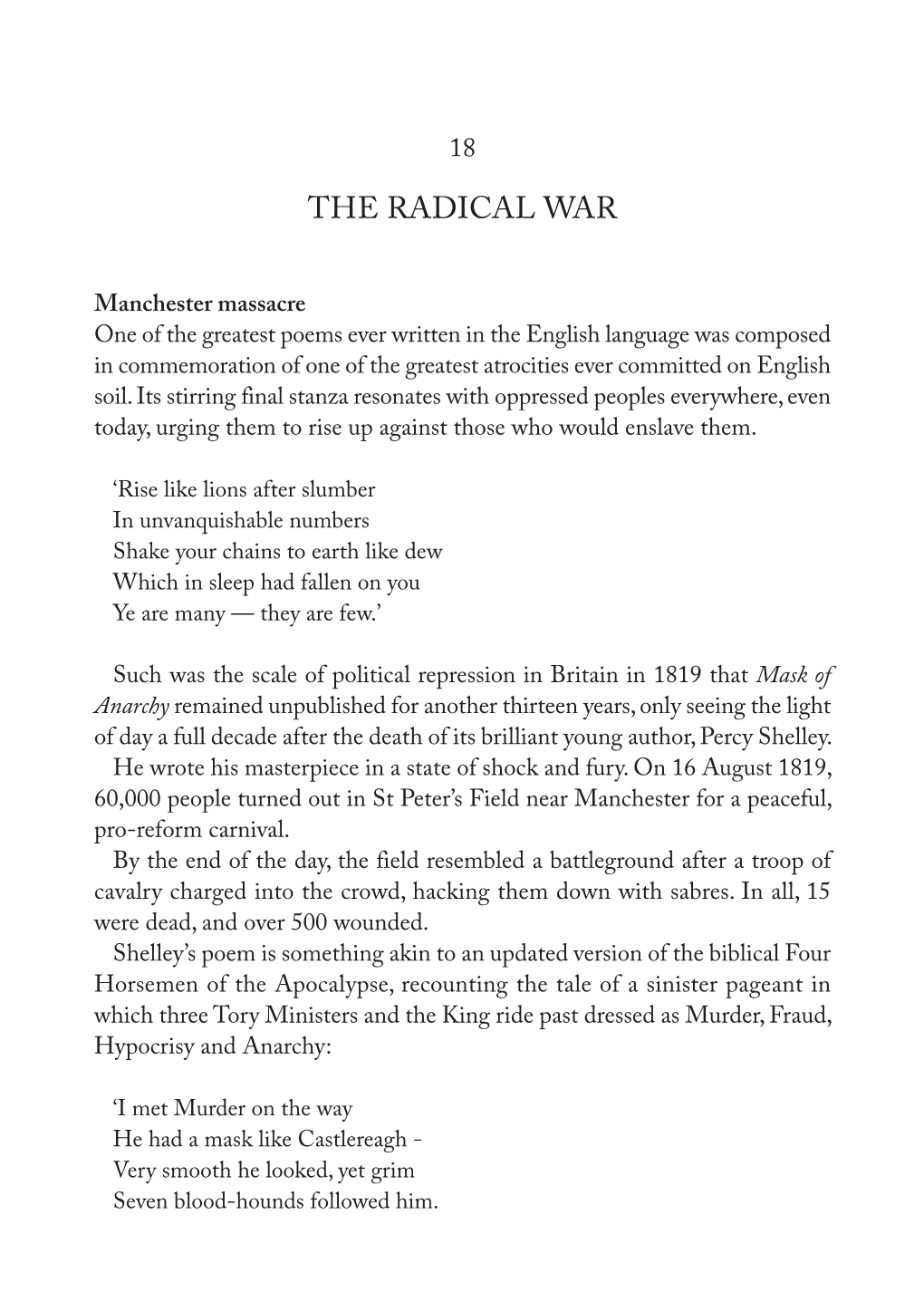 The Radical War