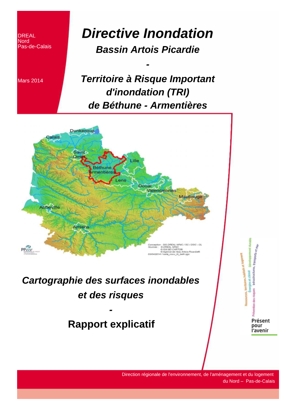 Directive Inondation Nord Pas-De-Calais Bassin Artois Picardie