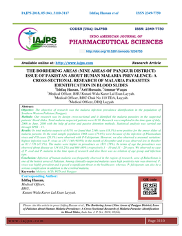 Pharmaceutical Sciences