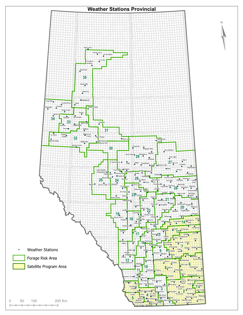 Weather Stations Provincial