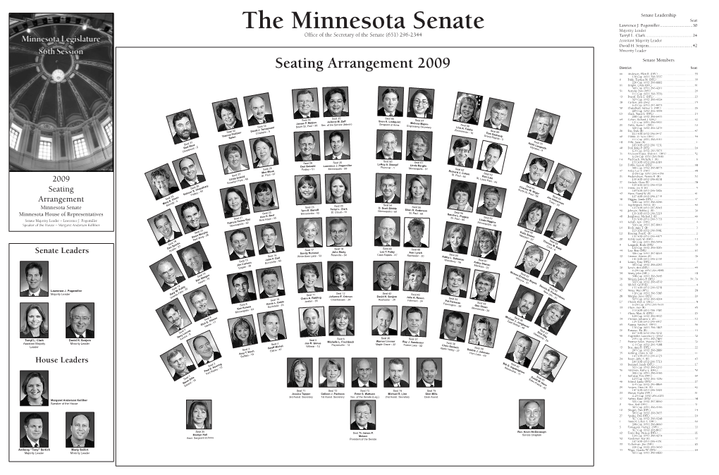 The Minnesota Senate Majority Leader Office of the Secretary of the Senate (651) 296-2344 Tarryl L