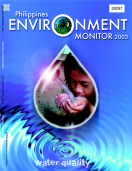 Philippines Environment Monitor 2003 Philippines Environment Monitor 2003