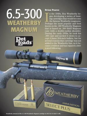 Weatherby Magnums