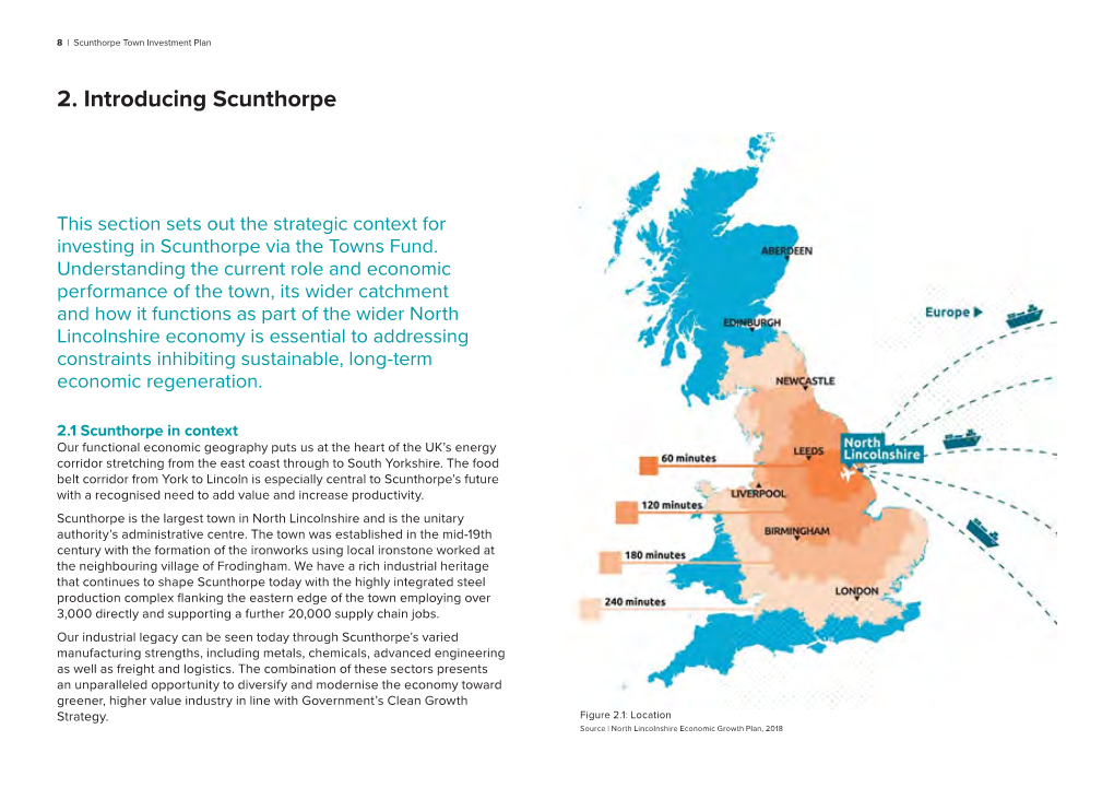 Investment Plan Introducing Scunthorpe