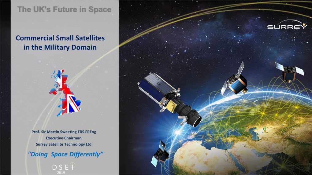 The UK's Future in Space