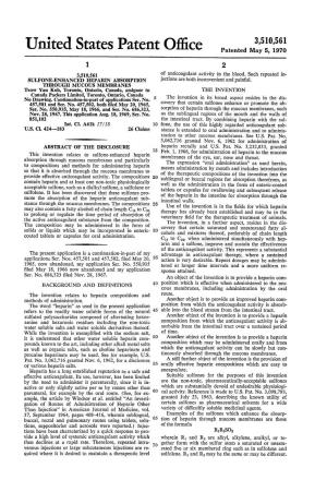 United States Patent Office Patented May 5, 1970 1