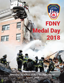 FDNY Medal Day 2018