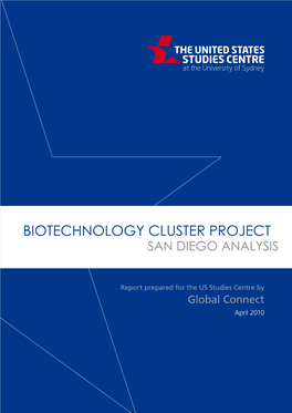 Biotechnology Cluster Project: San Diego Analysis