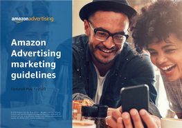 Amazon Advertising Marketing Guidelines