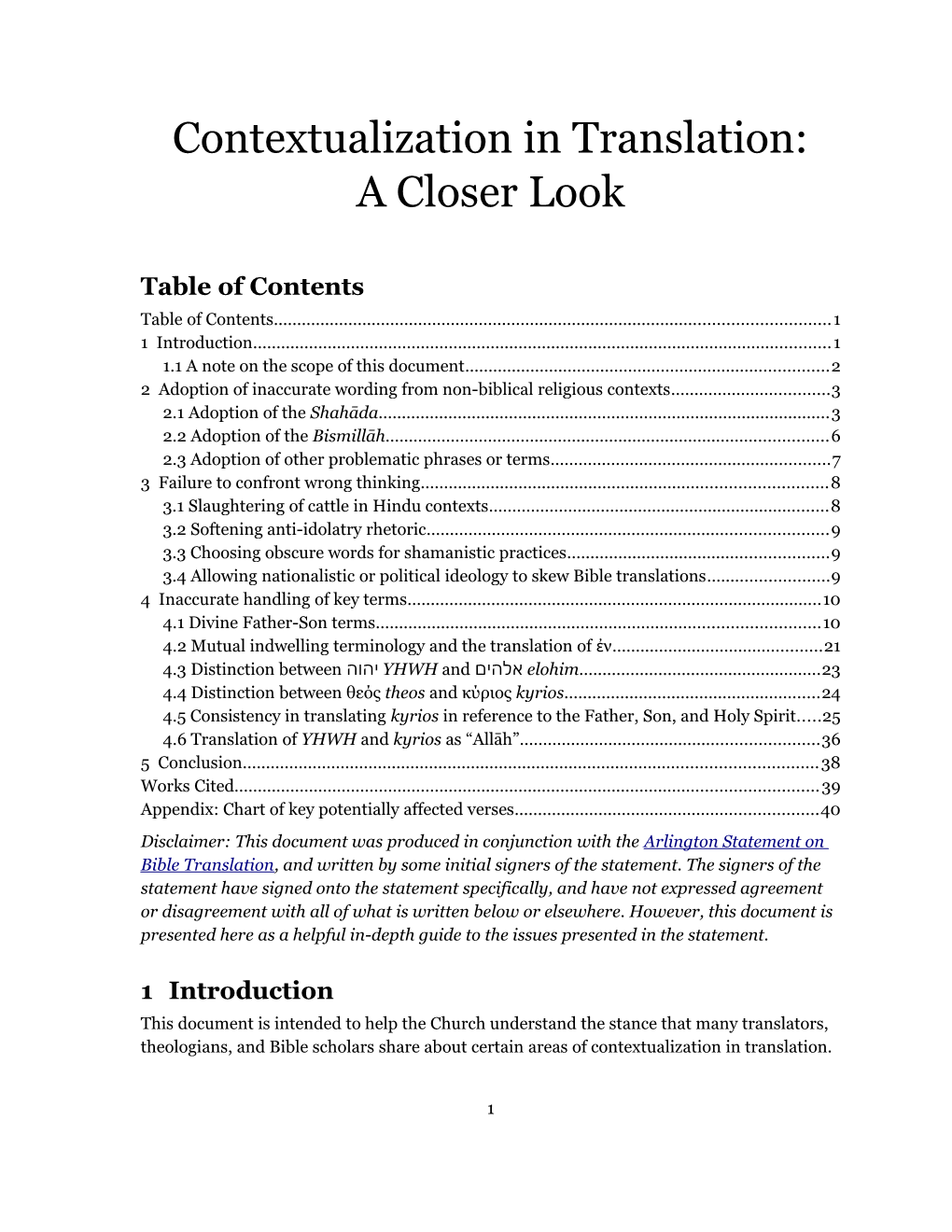 Contextualization in Translation: a Closer Look