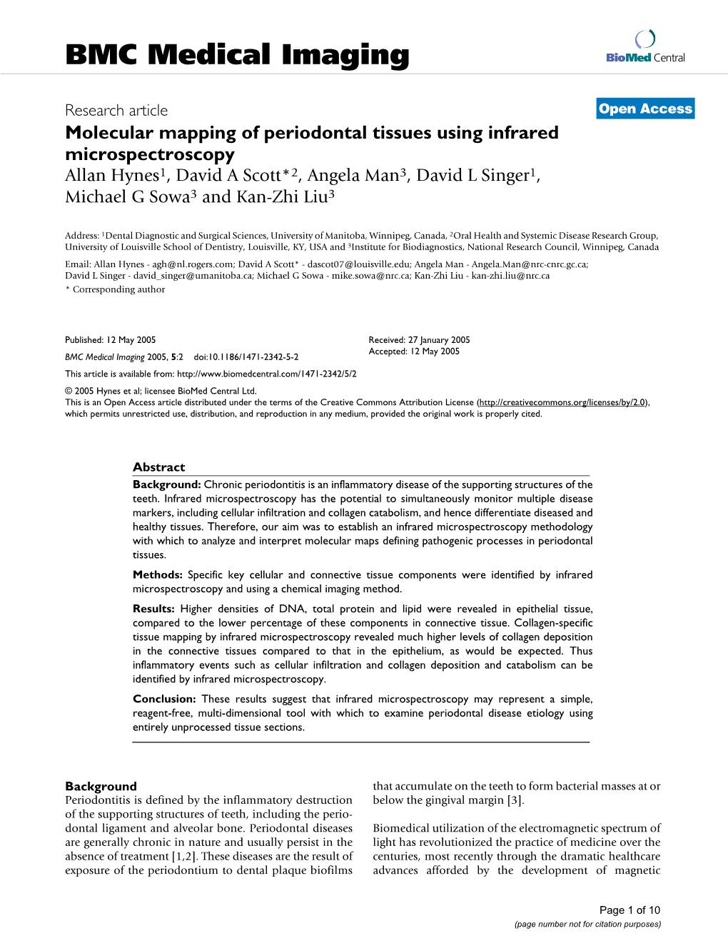 BMC Medical Imaging Biomed Central