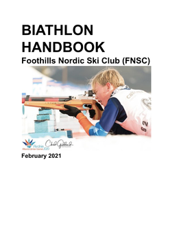 Foothills 2020 Biathlon Handbook