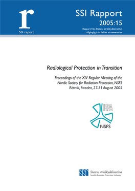 Radiological Protection in Transition