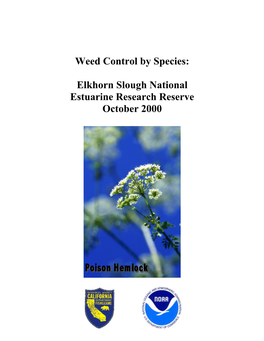 Weed Control by Species, from the Elkhorn Slough National Estuarine