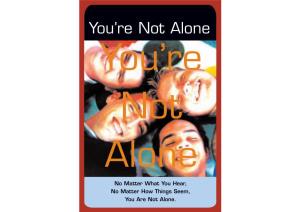 YOU're NOT ALONE Bookletxx
