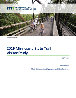 2019 Minnesota State Trail Visitor Study