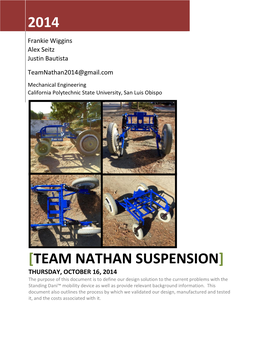 Team Nathan Suspension