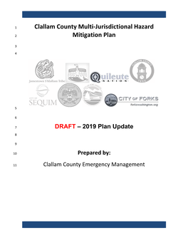 Clallam County Multi-Jurisdictional Hazard Mitigation Plan