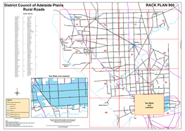 District Council of Adelaide Plains Rural Roads Rack Plan