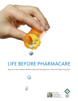 Life Before Pharmacare