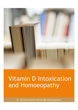 Vitamin D Toxicity and Homoeopathy