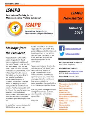 ISMPB Newsletter