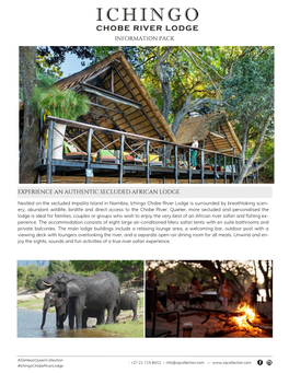 Experience an Authentic Secluded African Lodge