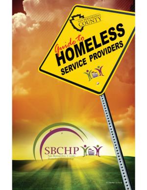Guide to Homeless Service Providers
