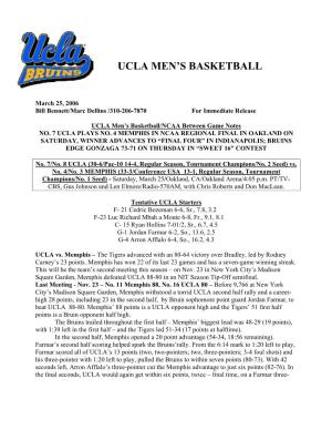 Ucla Men's Basketball