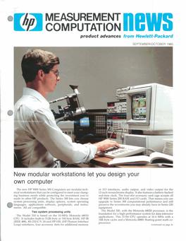 MEASUREMENT I -R Bdp COMPUTATION ,,, Product Advances from Hewlettapackard