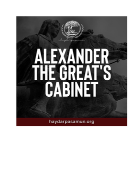 Alexander the Great's Cabinet