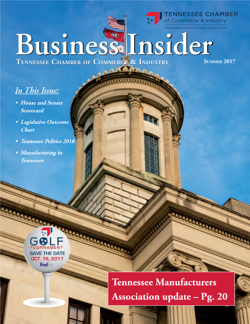 Tennessee Manufacturers Association Update – Pg