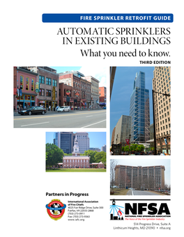 AUTOMATIC SPRINKLERS in EXISTING BUILDINGS What You Need to Know