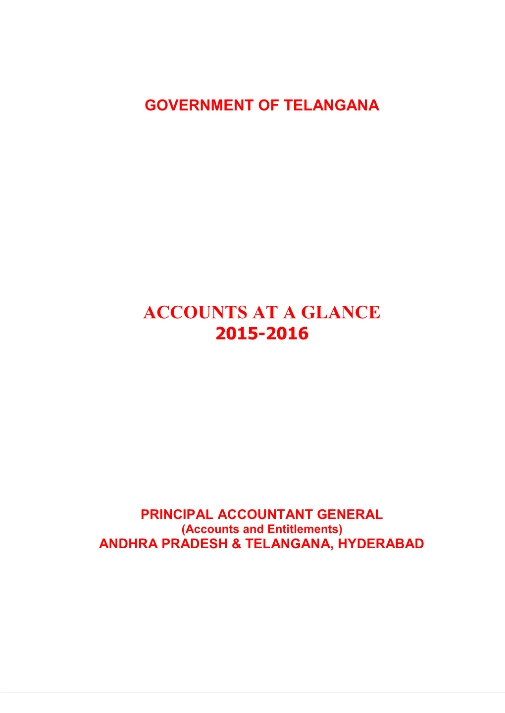 Accounts at a Glance 2015-2016