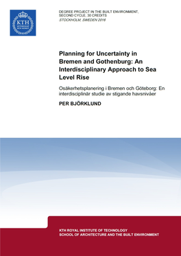 An Interdisciplinary Approach to Sea Level Rise