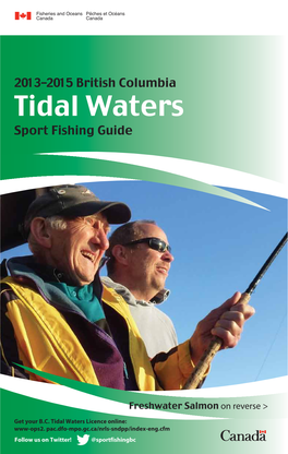 2013-2015 British Tidal Waters Sport Fishing Guide