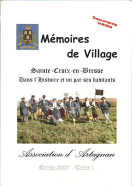 Mémoires De Village Tome 1