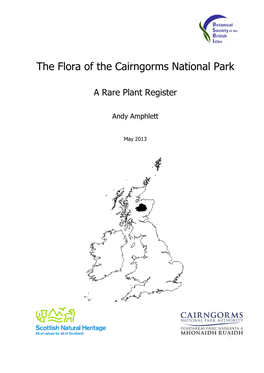 The Flora of the Cairngorms National Park