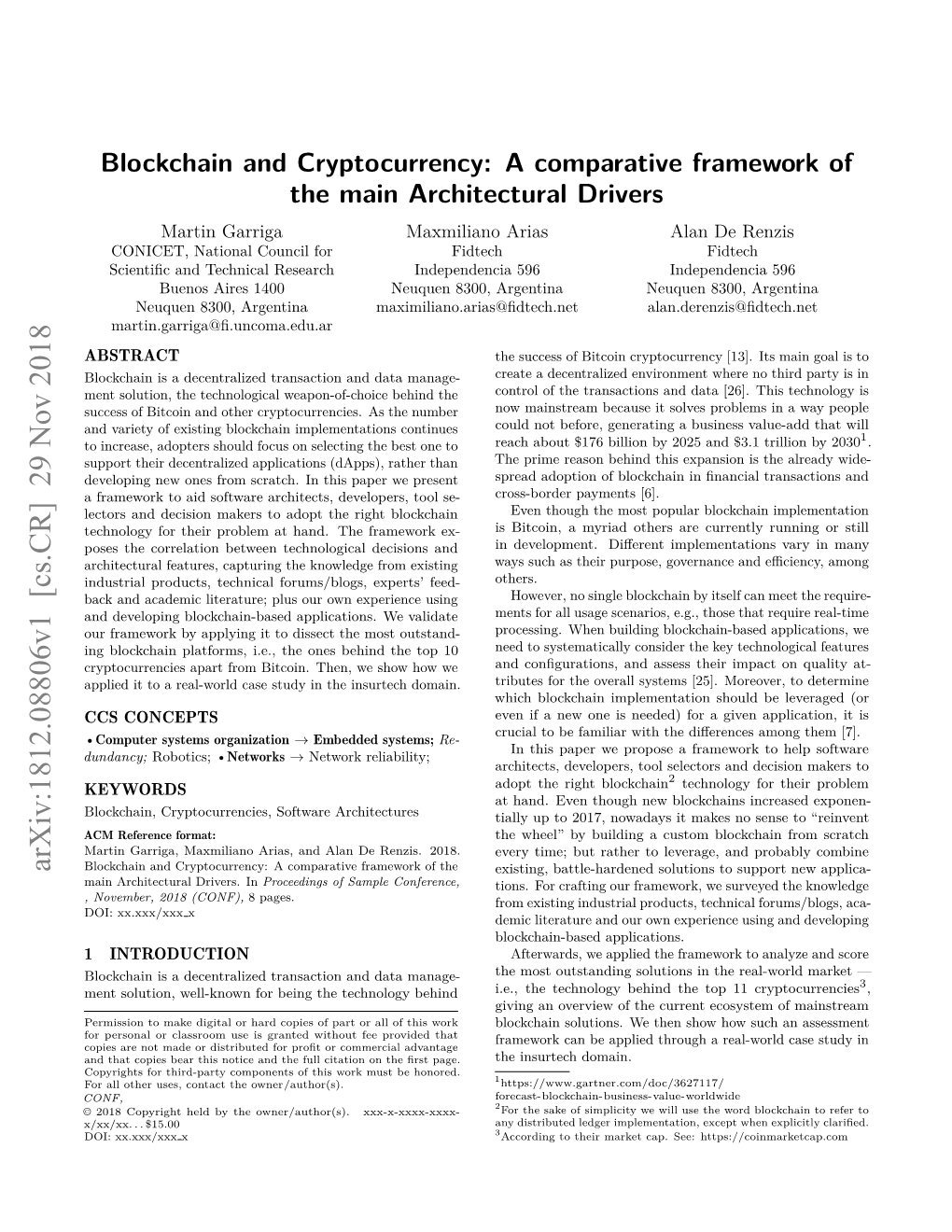 Blockchain and Cryptocurrency