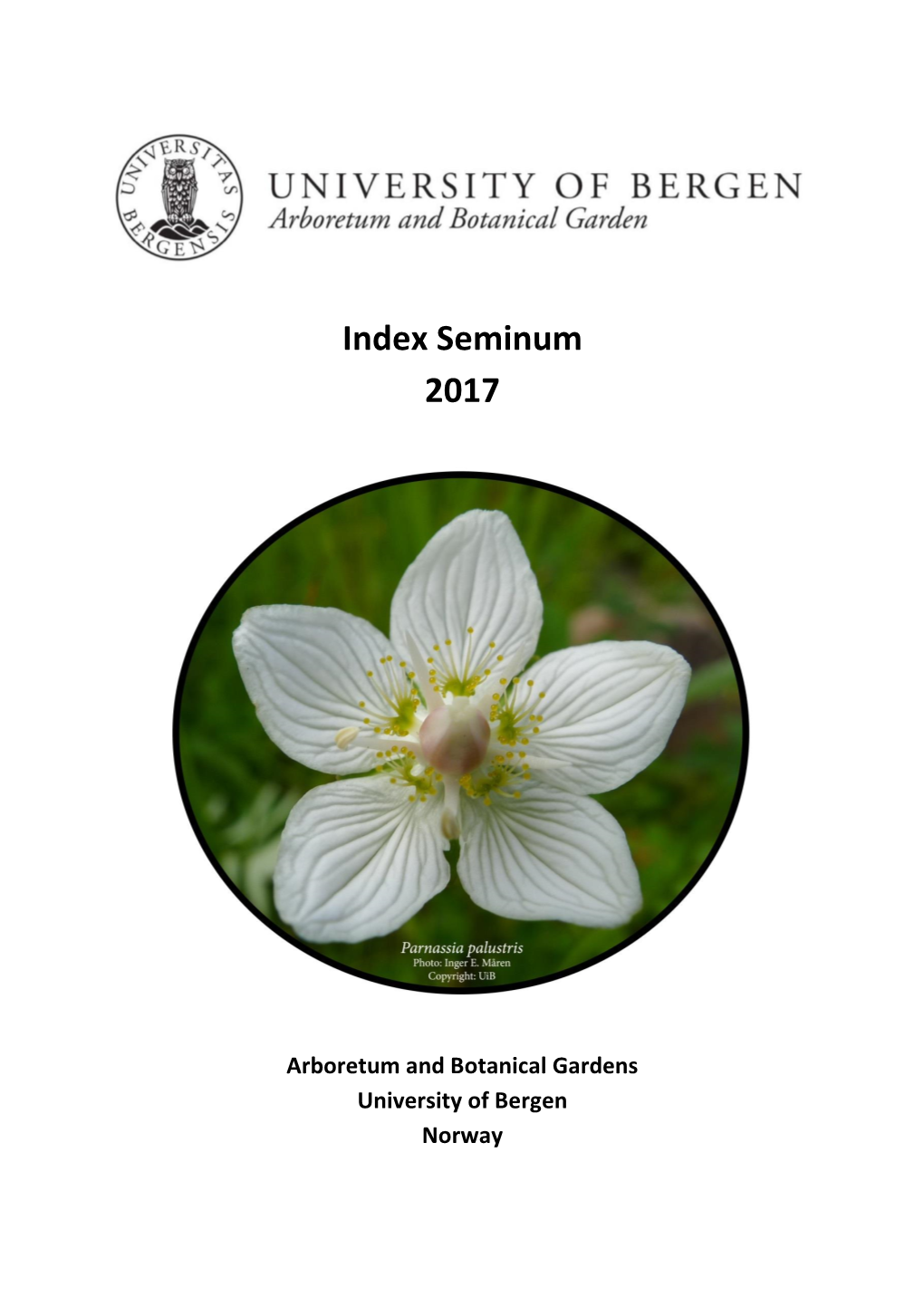 Index Seminum 2017