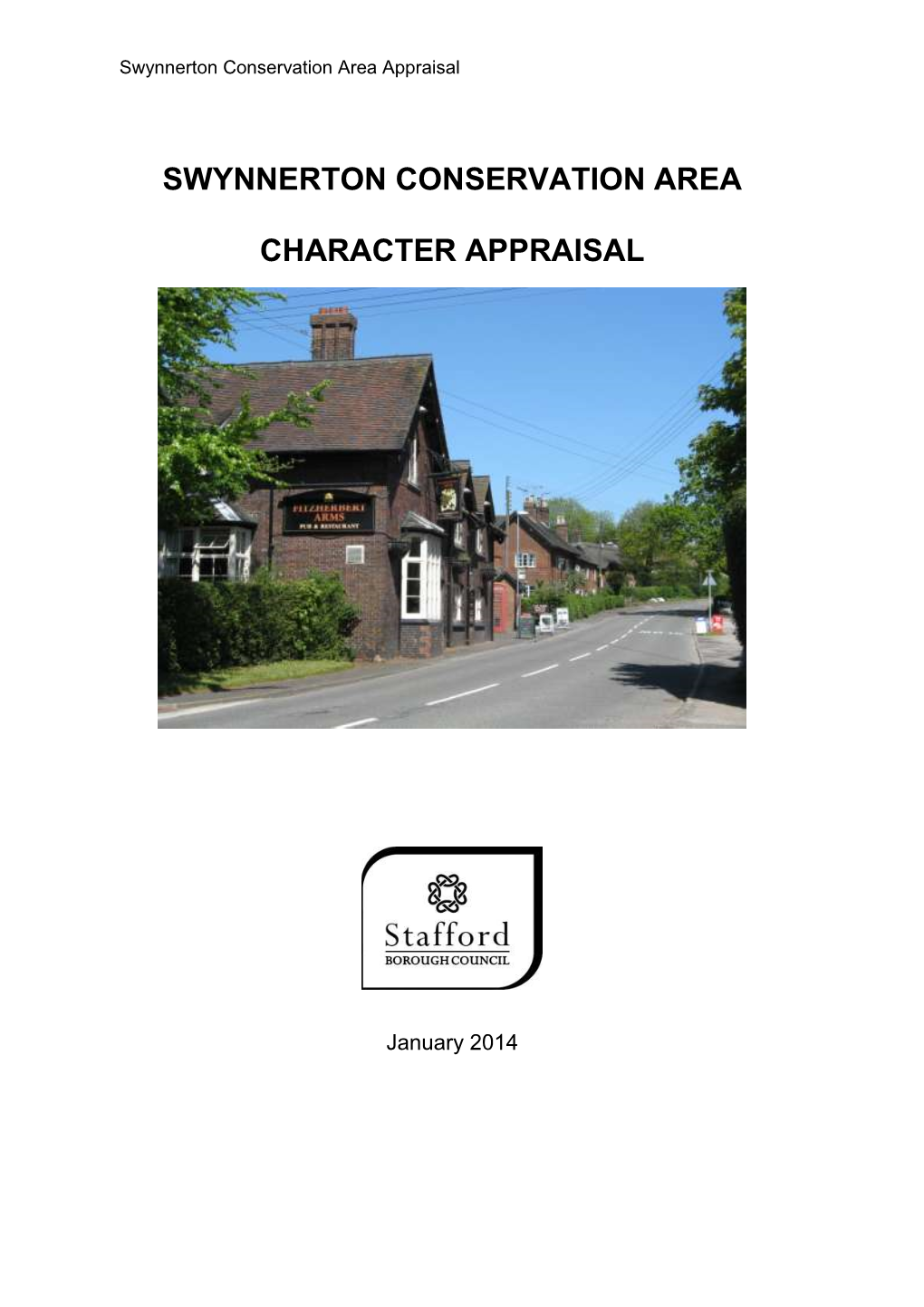 Swynnerton Conservation Area Character Appraisal