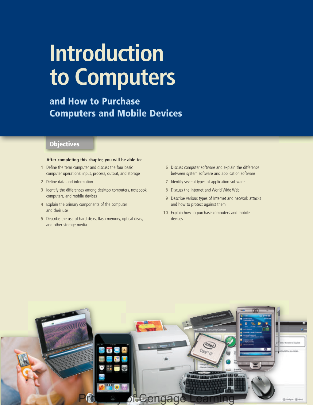 Introduction to Computers and How to Purchase Computers and Mobile Devices