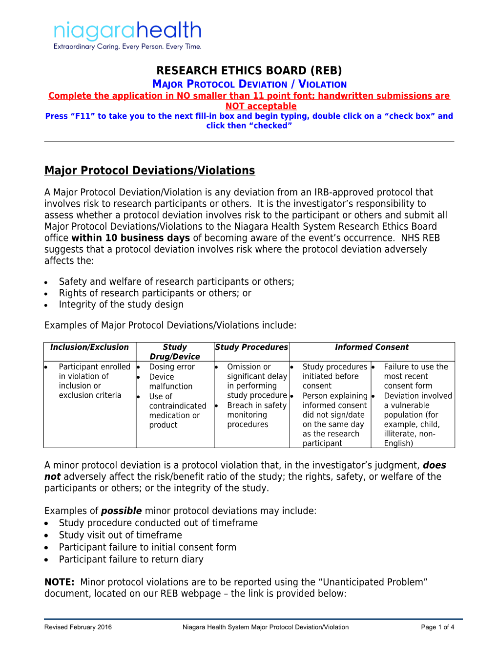 Research Ethics Board (Reb)